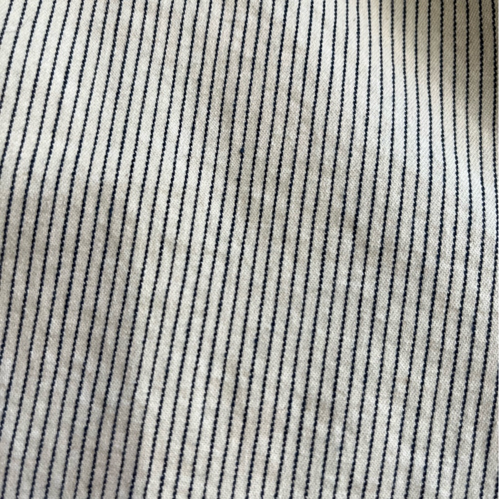 Women’s Summum pinstripe cotton cuffed coastal trousers. Size 32( XS/2 USA) - Picture 9 of 16